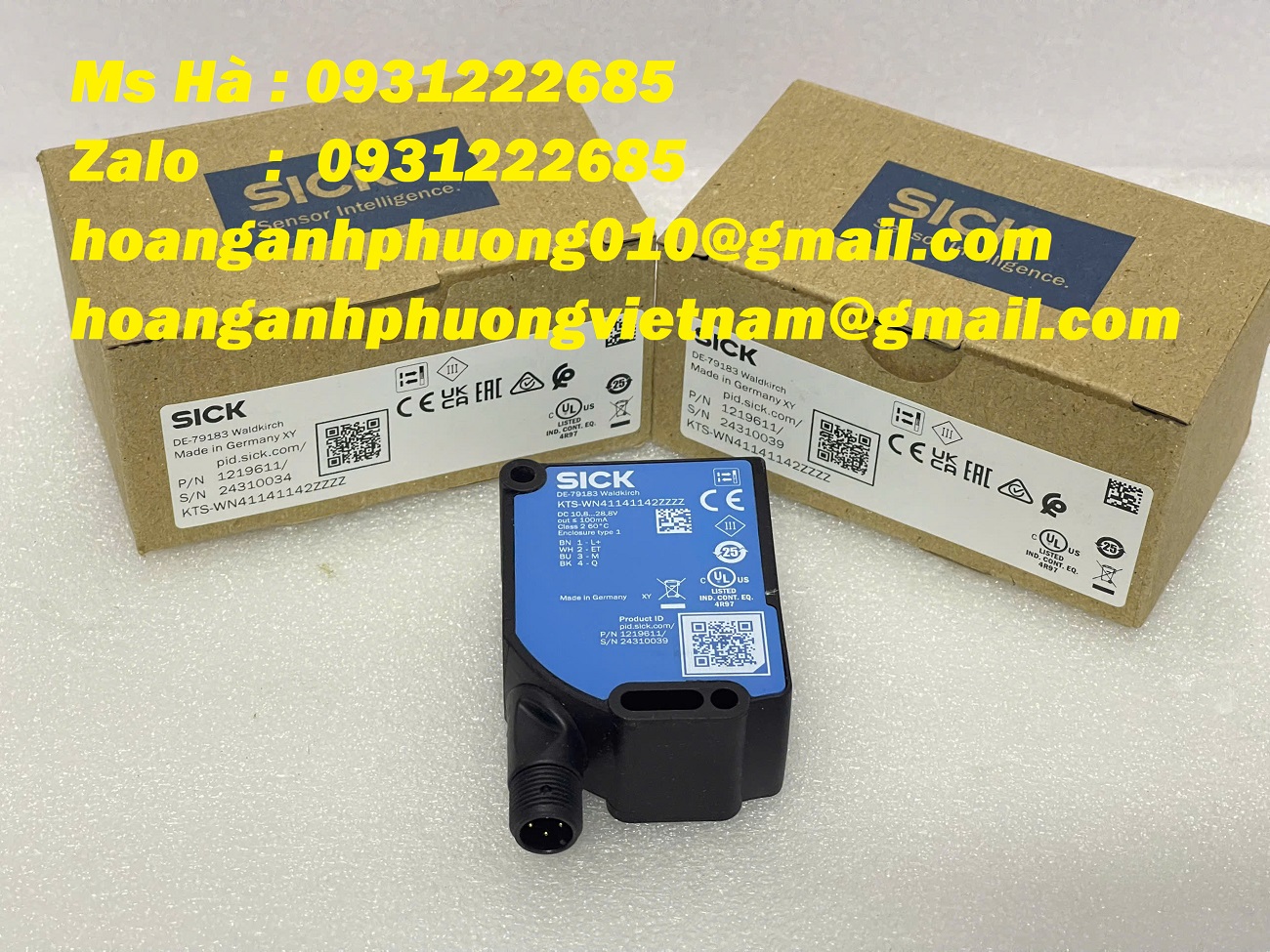 New 100% - Sick KTS-WN41141142ZZZZ cảm biến tương phản